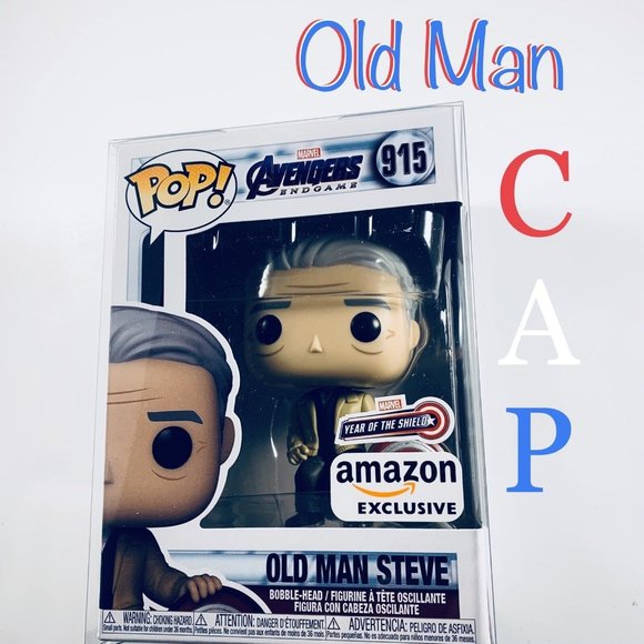 Funko Pop! Old Man Steve Year Of The Shield Avengers. - Picture 1 of 9